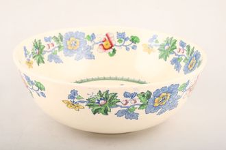 Sell Masons Strathmore - Pink + Blue Serving Bowl Round 8 1/4"