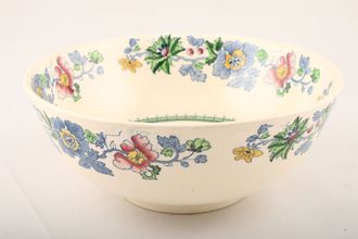 Sell Masons Strathmore - Pink + Blue Serving Bowl Round 9"