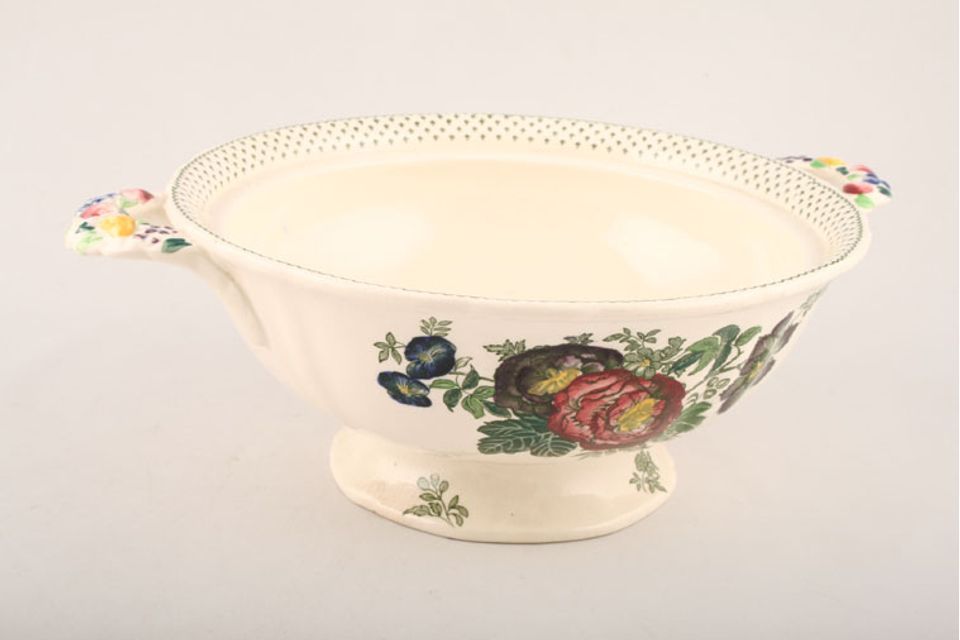 Masons Paynsley - Green Vegetable Tureen Base Only Some slight variation on floral pattern