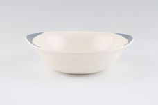 Wedgwood Isis - Fine Pottery Soup / Cereal Bowl Pattern on base.Deep.Eared 6 1/4" thumb 2