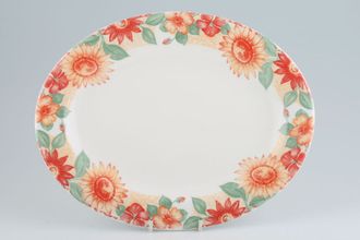 Sell Royal Doulton Sunburst Oval Platter 13"