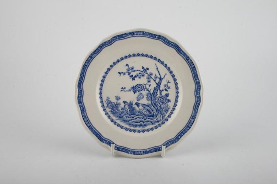Furnivals Quail - Blue Tea / Side Plate 6"