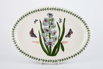 Sell Portmeirion Botanic Garden Oval Platter Hyacinthus Orientalis - Eastern Hyacinth - named 10 3/4"