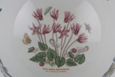 Portmeirion Botanic Garden Serving Bowl Cyclamen Repandrum - Ivy leaved Cyclamen - named 7 3/4" thumb 2