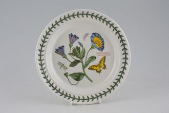 Portmeirion Botanic Garden Tea / Side Plate Convolvulus - Trailing Bindweed - named 7 1/4"