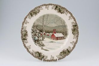 Johnson Brothers Friendly Village - The Dinner Plate The School House 10"