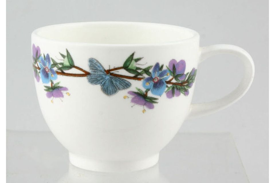 Portmeirion Botanic Garden Coffee Cup Veronica Chamaedrys - Speedwell - no name 2 1/2" x 2 1/8"