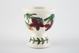 Portmeirion Botanic Garden Egg Cup Viola Tricolor-Haertsease-no name 2 1/4" x 2 1/2"
