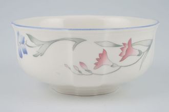 Villeroy & Boch Riviera Bowl Individual, flower inside, Can be used as a soup/fruit/sugar bowl 4 3/4" x 2 1/8"