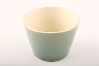Denby Manor Green Sugar Bowl - Open (Coffee) Straight Sided 3 1/4" x 2 1/4"