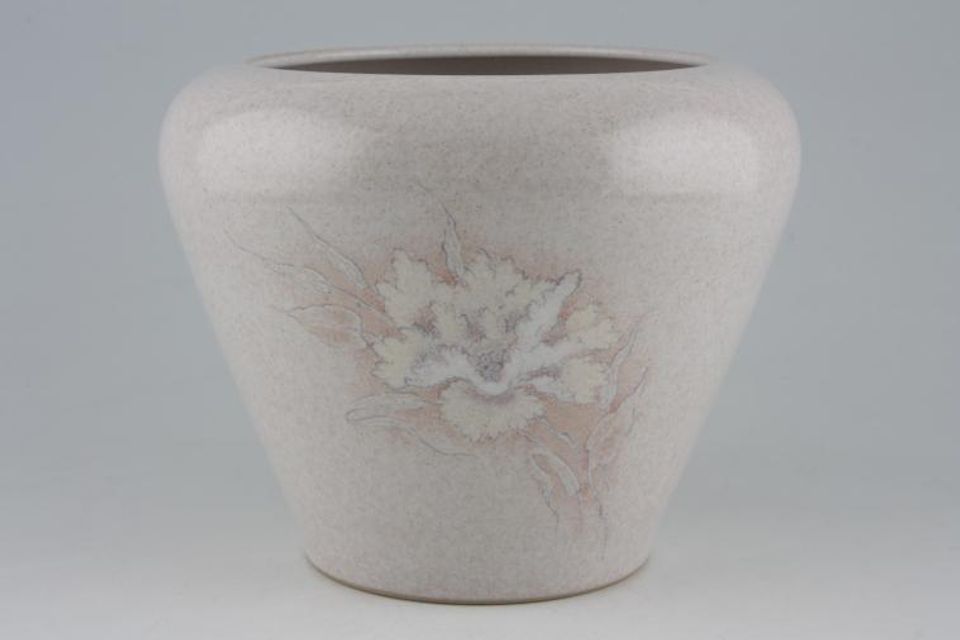 Denby Tasmin Vase Thin at base, wide at top 6"