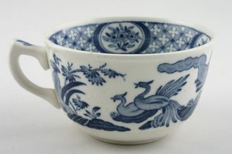 Furnivals Old Chelsea - Blue Teacup flower pattern in bottom of cup 3 1/2" x 2 3/8"