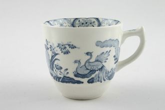 Furnivals Old Chelsea - Blue Coffee Cup 2 3/8" x 2 1/4"