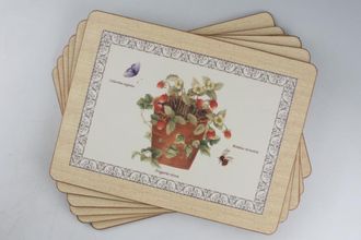 Sell Wedgwood Sarah's Garden - Cream and Terracota Placemat Set of 6, Designs Vary 12" x 9"