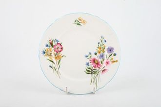 Sell Shelley Wild Flowers - Blue Edge Tea / Side Plate 6 1/2"