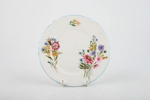 Shelley Wild Flowers - Blue Edge Tea / Side Plate