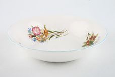 Shelley Wild Flowers - Blue Edge Soup / Cereal Bowl 6 1/4" thumb 1