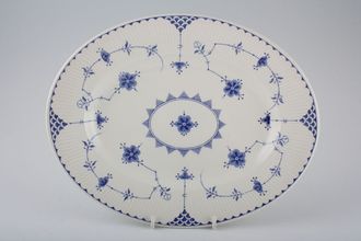 Sell Furnivals Denmark - Blue Oval Platter 12"