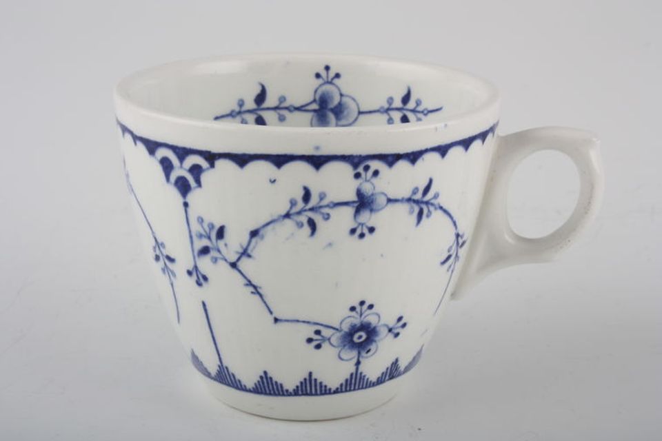 Furnivals Denmark - Blue Teacup flower inside cup 3 1/8" x 2 5/8"