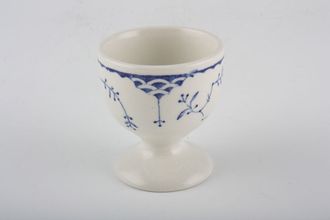 Furnivals Denmark - Blue Egg Cup Footed 1 7/8" x 2 1/8"