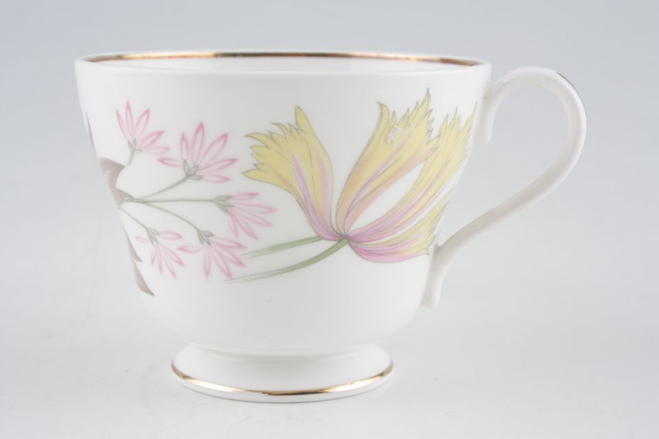 Shelley Columbine Teacup footed 3 1/4" x 2 3/4"