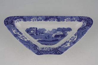 Sell Spode Blue Italian Hor's d'oeuvres Dish Triangular Section Dish 10"
