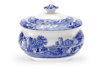 Sell Spode Blue Italian Sugar Bowl - Lidded (Tea)