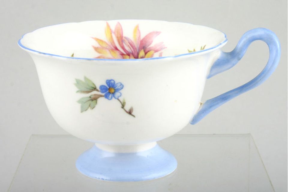 Shelley Chrysanthemum Cappuccino Cup Footed 3 1/8" x 2"