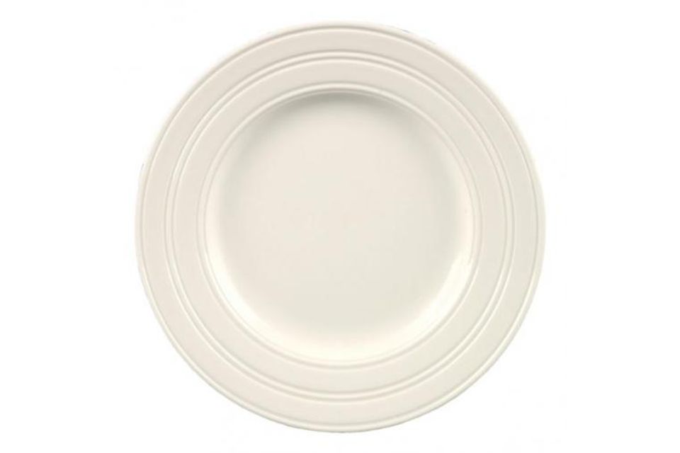 Jasper Conran for Wedgwood Casual Breakfast / Lunch Plate Cream 9"