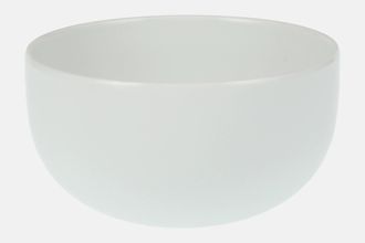 Thomas White - Plain - Rounded Shape Sugar Bowl - Open (Tea) 4 1/4"