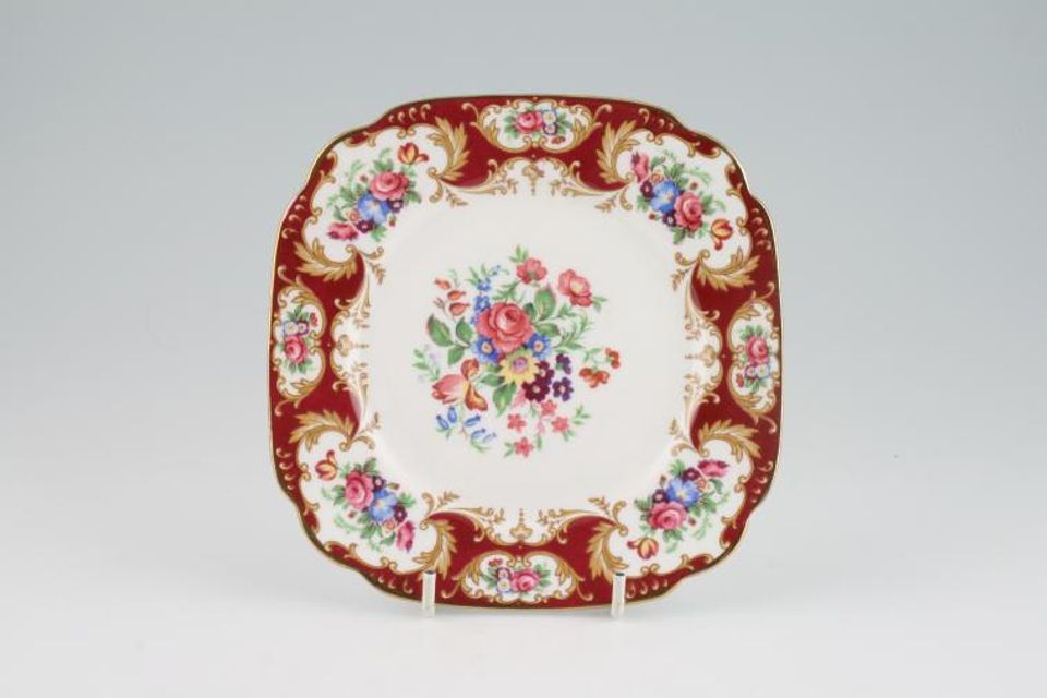 Royal Standard Lady Fayre Tea / Side Plate square 6 1/8"