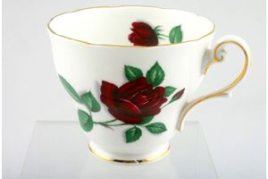 Royal Standard Red Velvet Teacup