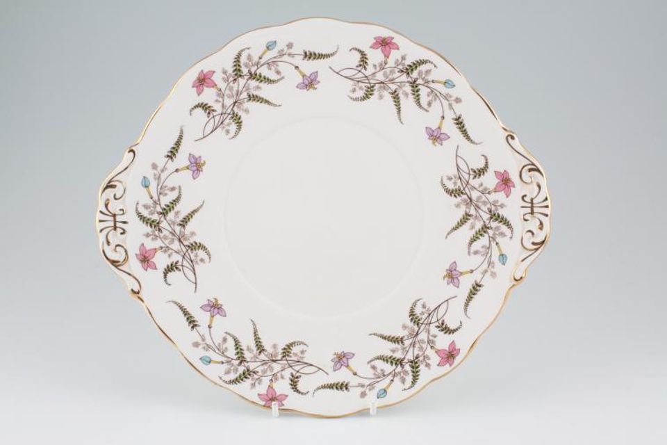 Royal Standard Fancy Free Cake Plate round - eared 10 1/8"