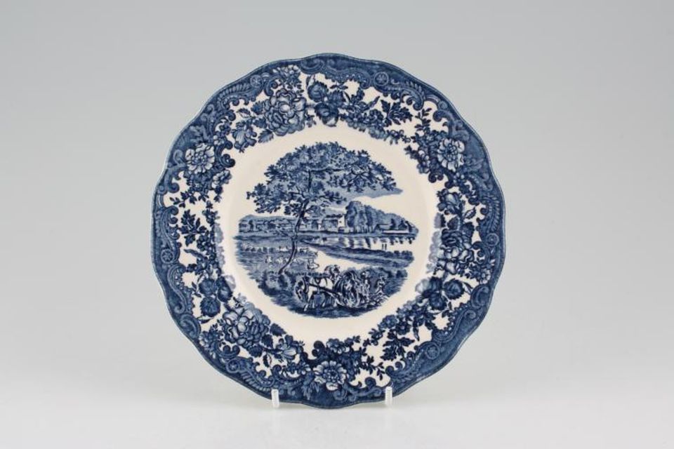Palissy Avon Scenes - Blue Tea / Side Plate 7"
