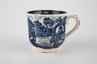 Sell Palissy Avon Scenes - Blue Coffee Cup 2 1/2" x 2 3/8"