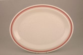 Royal Doulton Tracery Coral - L.S 1072 Oval Platter 13 1/2"