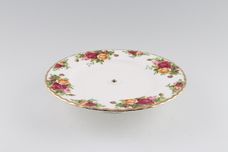 Royal Albert Old Country Roses Cake Stand With Metal Foot 8 1/4" thumb 2