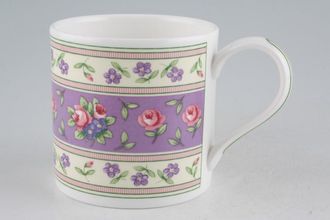 Wedgwood Lilac Rose Mug 3 3/8" x 3 1/4"