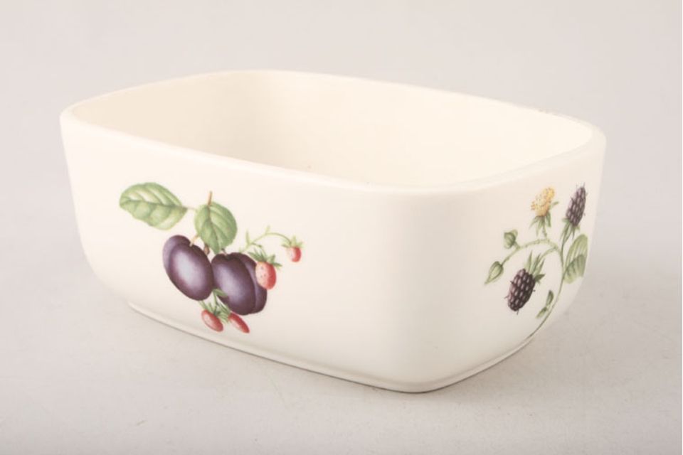 Marks & Spencer Ashberry Butter Dish Base Only China 3 7/8" x 5 3/8"