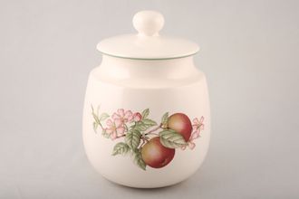 Marks & Spencer Ashberry Storage Jar + Lid Size represents height. barrel shape - lidded 7"