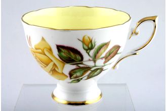 Sell Royal Standard Sunset Teacup yellow inside - wavy rim - footed 3 5/8" x 3"