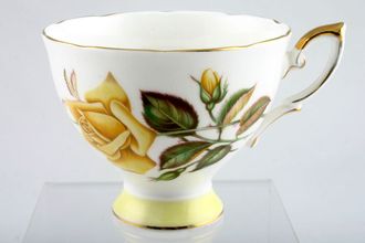 Sell Royal Standard Sunset Teacup wavy rim - yellow foot 3 5/8" x 3"