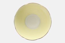 Royal Standard Sunset Sugar Bowl - Open (Tea) round - yellow inner - wavy rim 4" thumb 2