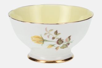 Sell Royal Standard Sunset Sugar Bowl - Open (Tea) round - yellow inner - wavy rim 4"