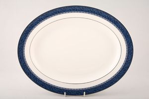 Marks & Spencer Hampton - Blue Oval Platter