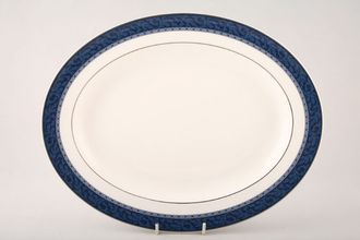 Sell Marks & Spencer Hampton - Blue Oval Platter 13 1/2"