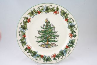 Spode Christmas Tree Platter Round 12 5/8"