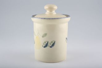 Sell Poole English Orchard - similar to Dorset Fruit Storage Jar + Lid Pear, Size represents height 5 1/2"