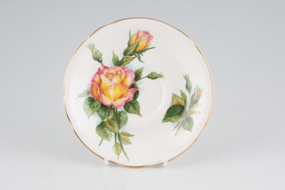 Royal Standard Harry Wheatcroft Roses - Peace Tea Saucer Peace 5 1/2"