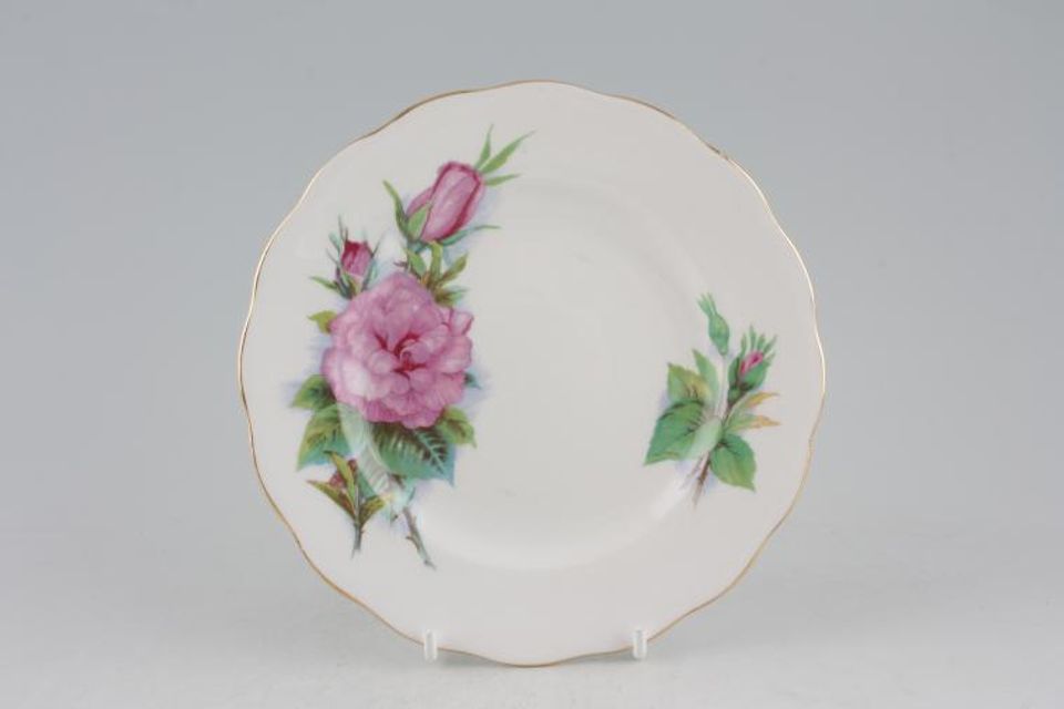 Royal Standard Harry Wheatcroft Roses - Prelude Tea / Side Plate 6 1/2"